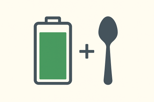 batteri spoon half 